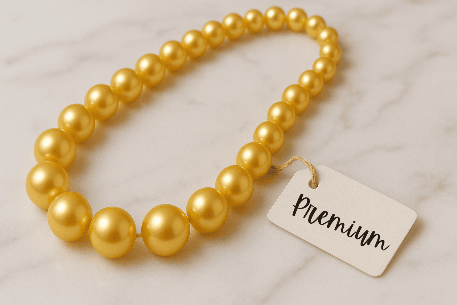 Kosten van gouden Zuidzee parels