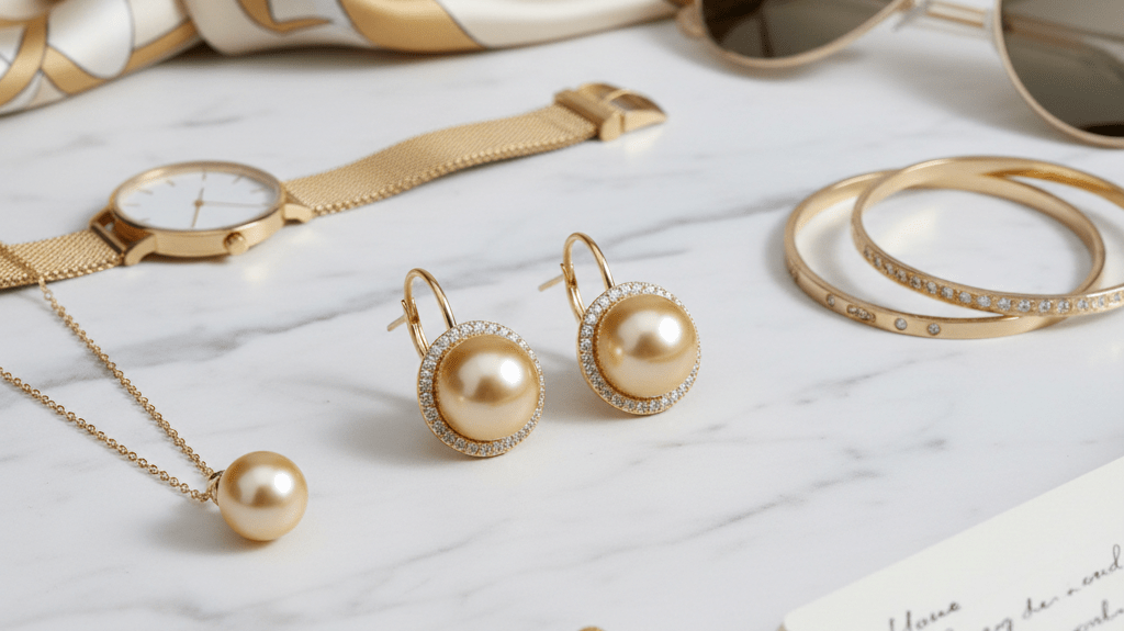 Styling van pareloorbellen