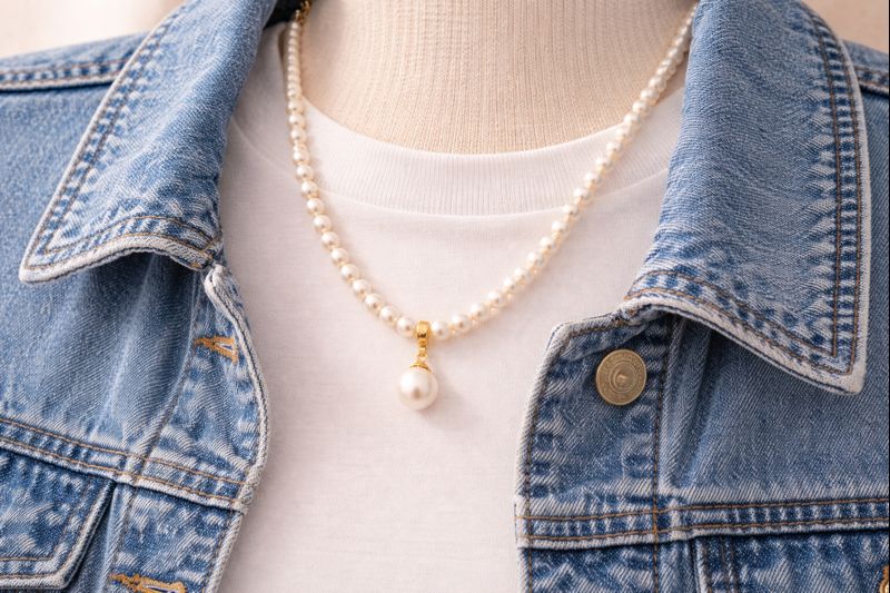 pearlsonly-blog-111-image-6-pearl - Casual styling met parelketting en hanger - Parelsieraden - pearlsonly