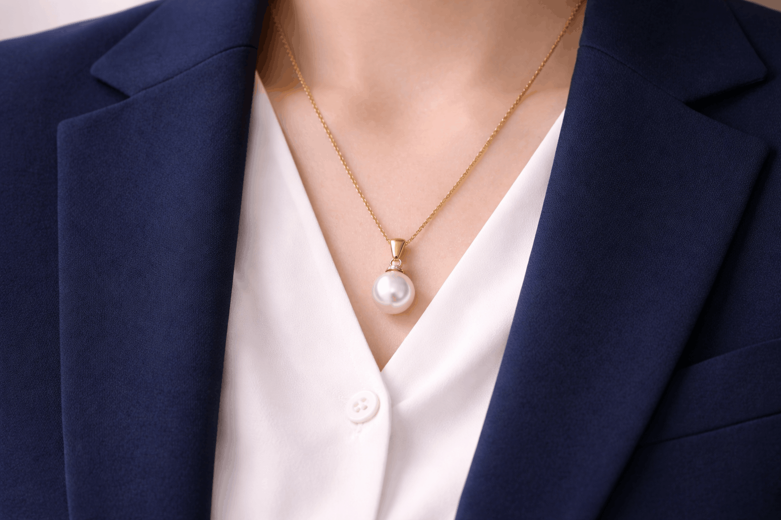 pearlsonly-blog-113-image-5-pearl - Kantoor-styling bij het dragen van blazers met parelkettingen - Parelsieraden - pearlsonly