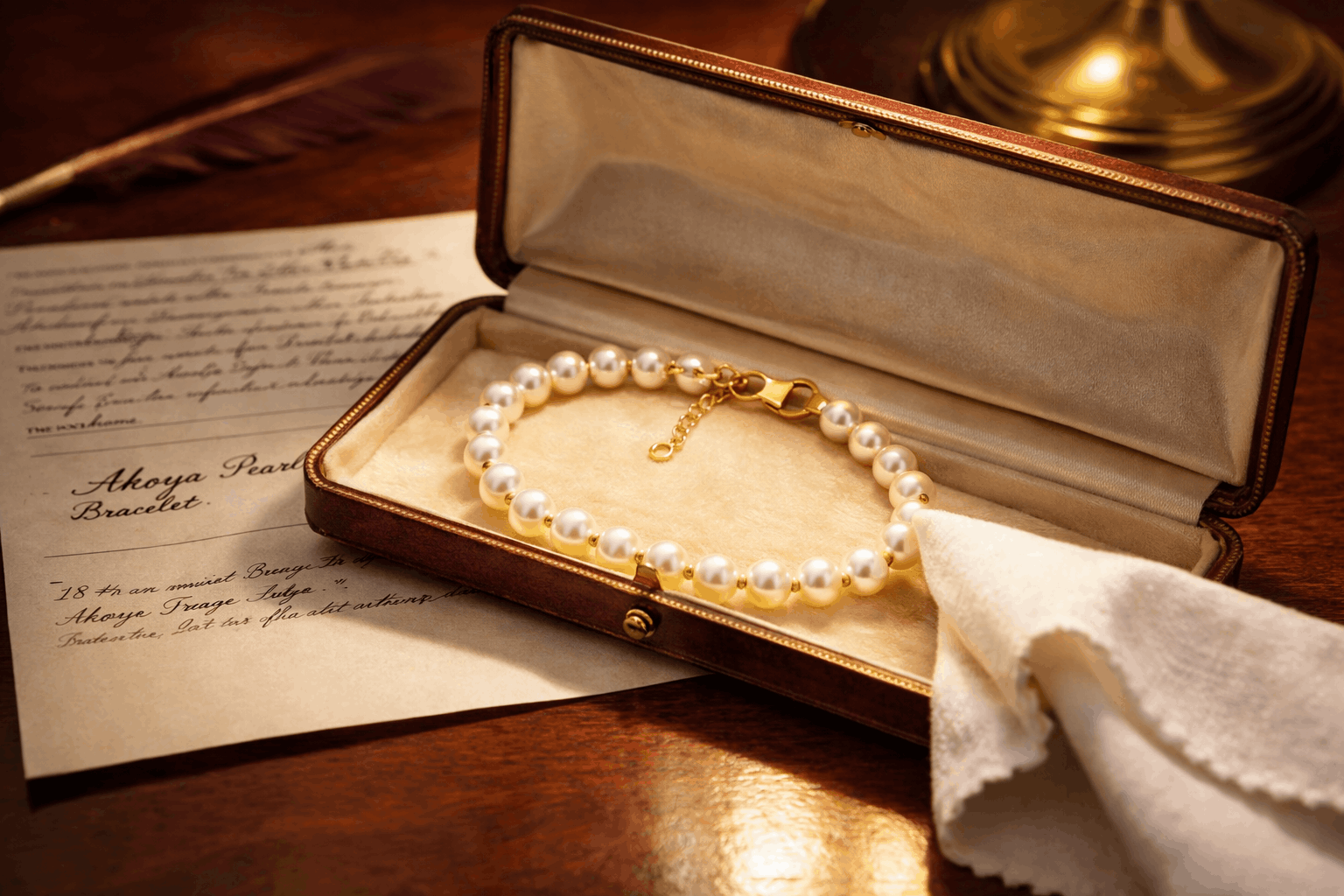 Echte parelarmbanden in het Verenigd Koninkrijk herkennen