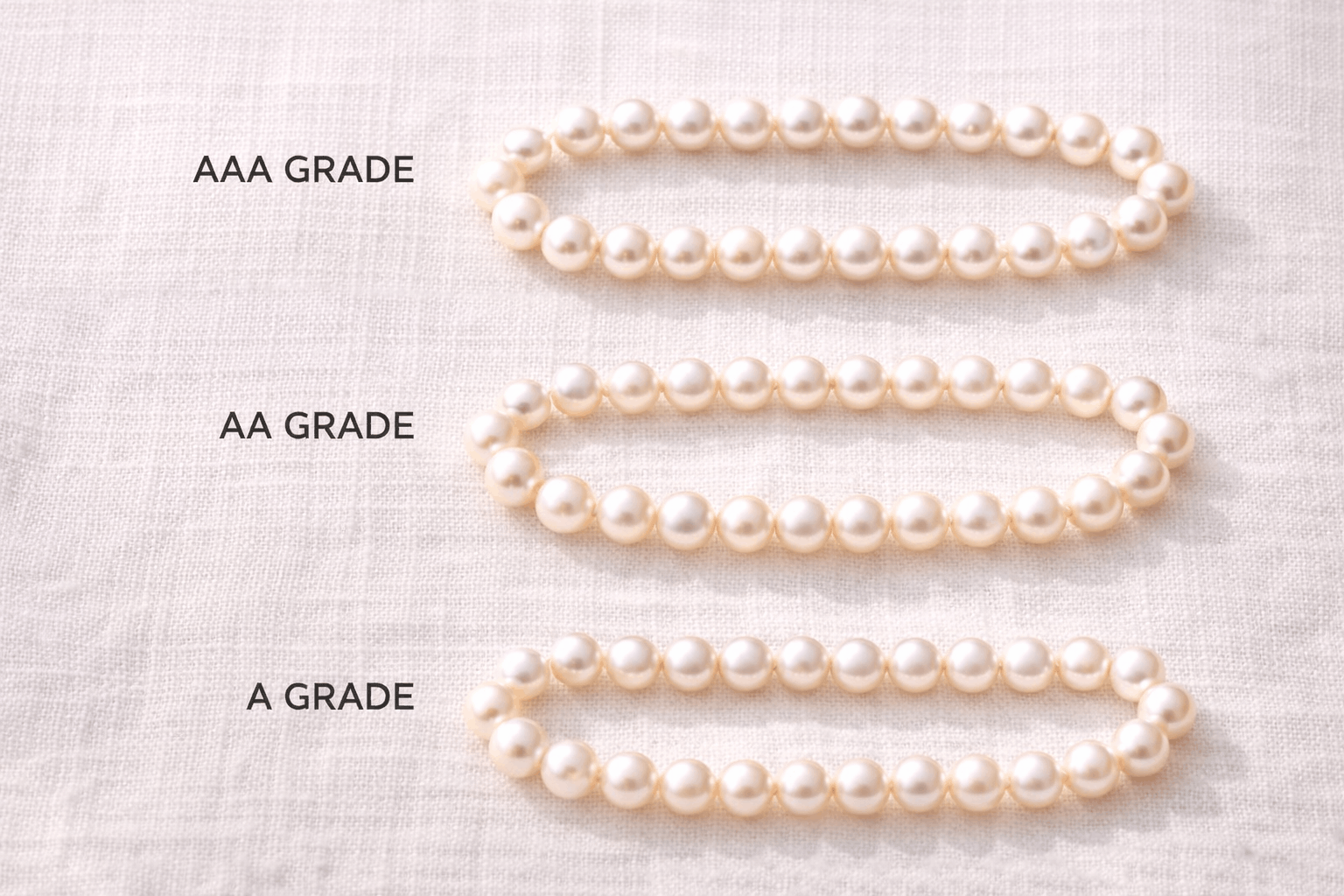 02. Kwaliteit van armbanden met zoetwaterparels in het Verenigd Koninkrijk