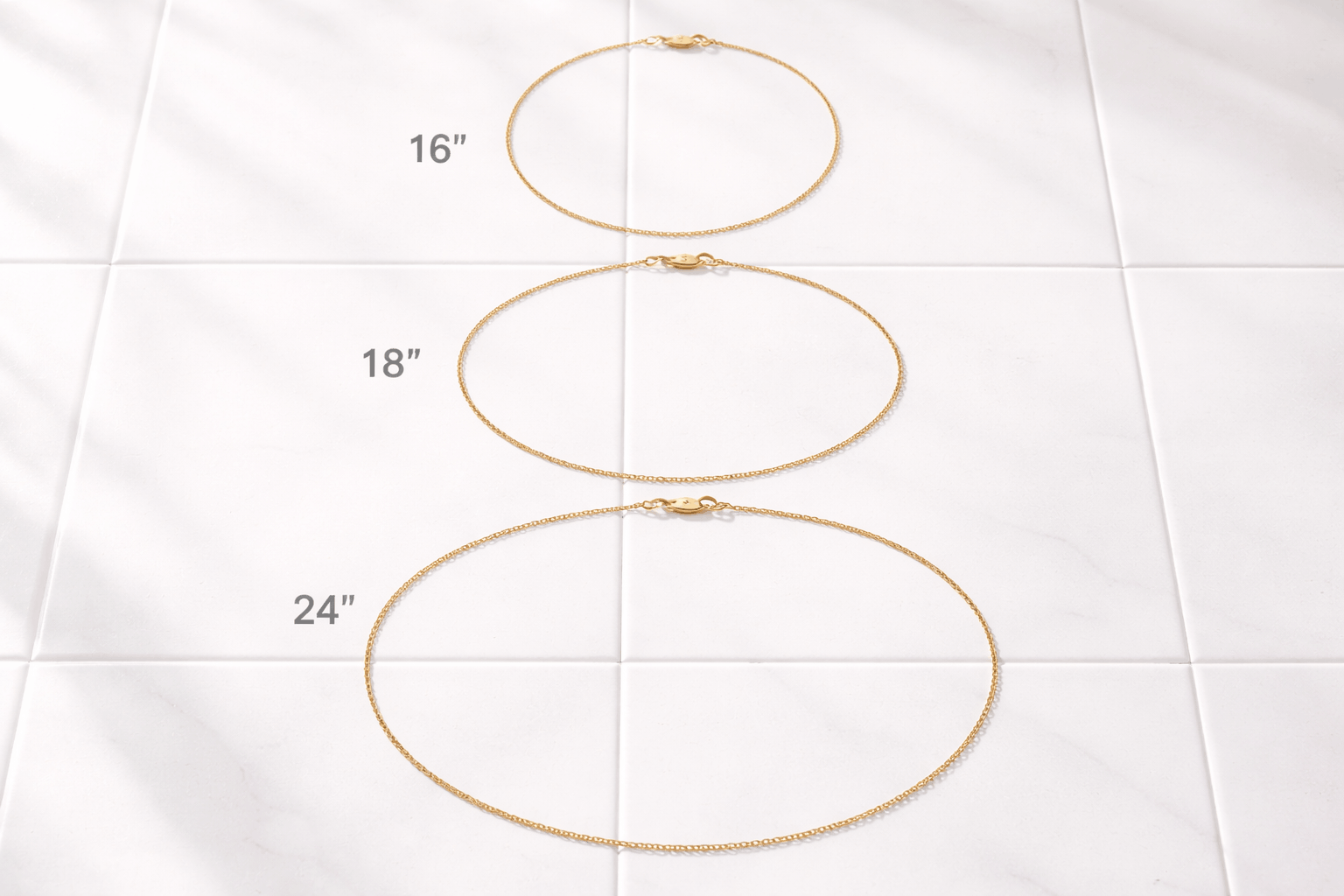 Lengte-opties voor verschillende stijlen