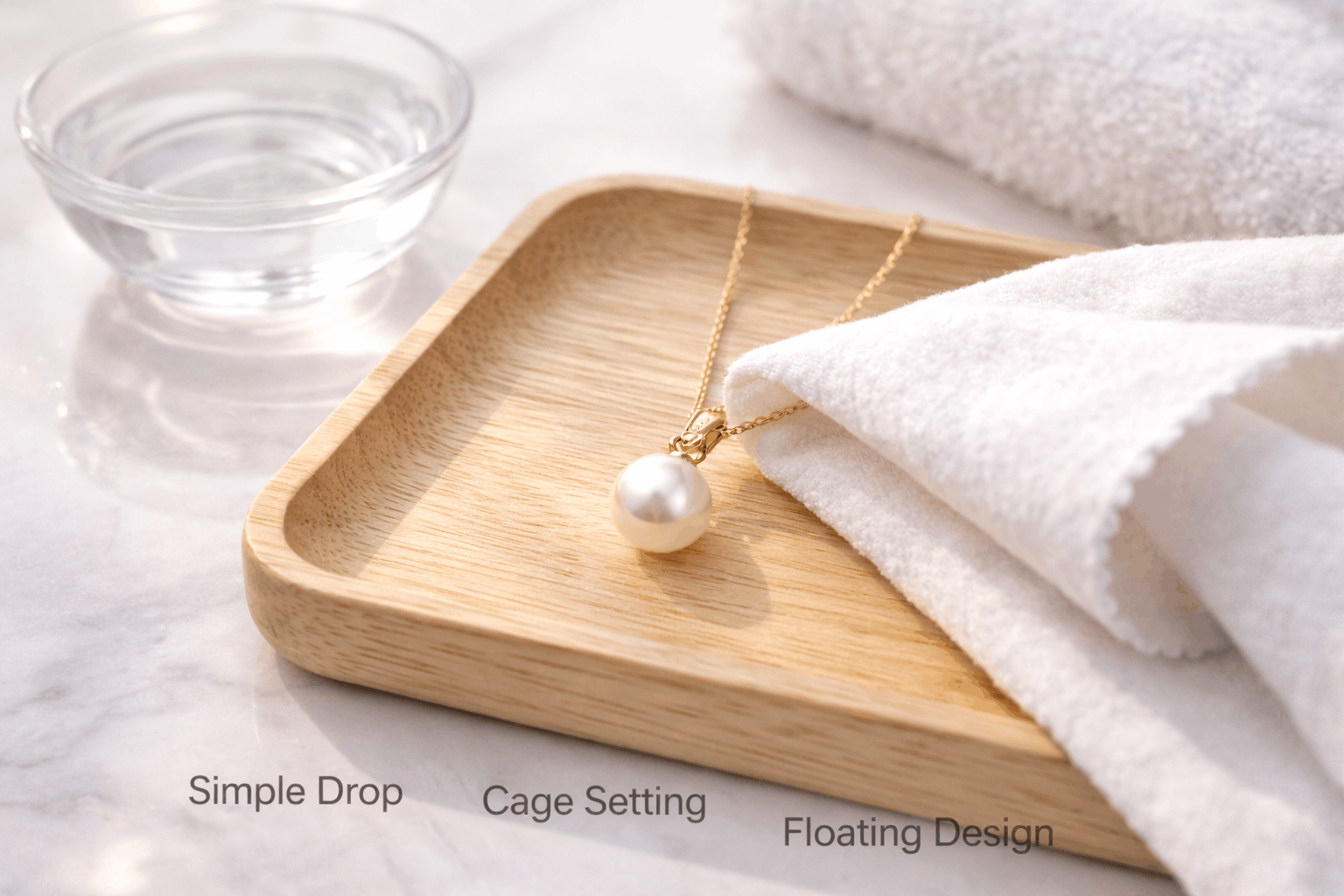 Zorg voor hangerparels