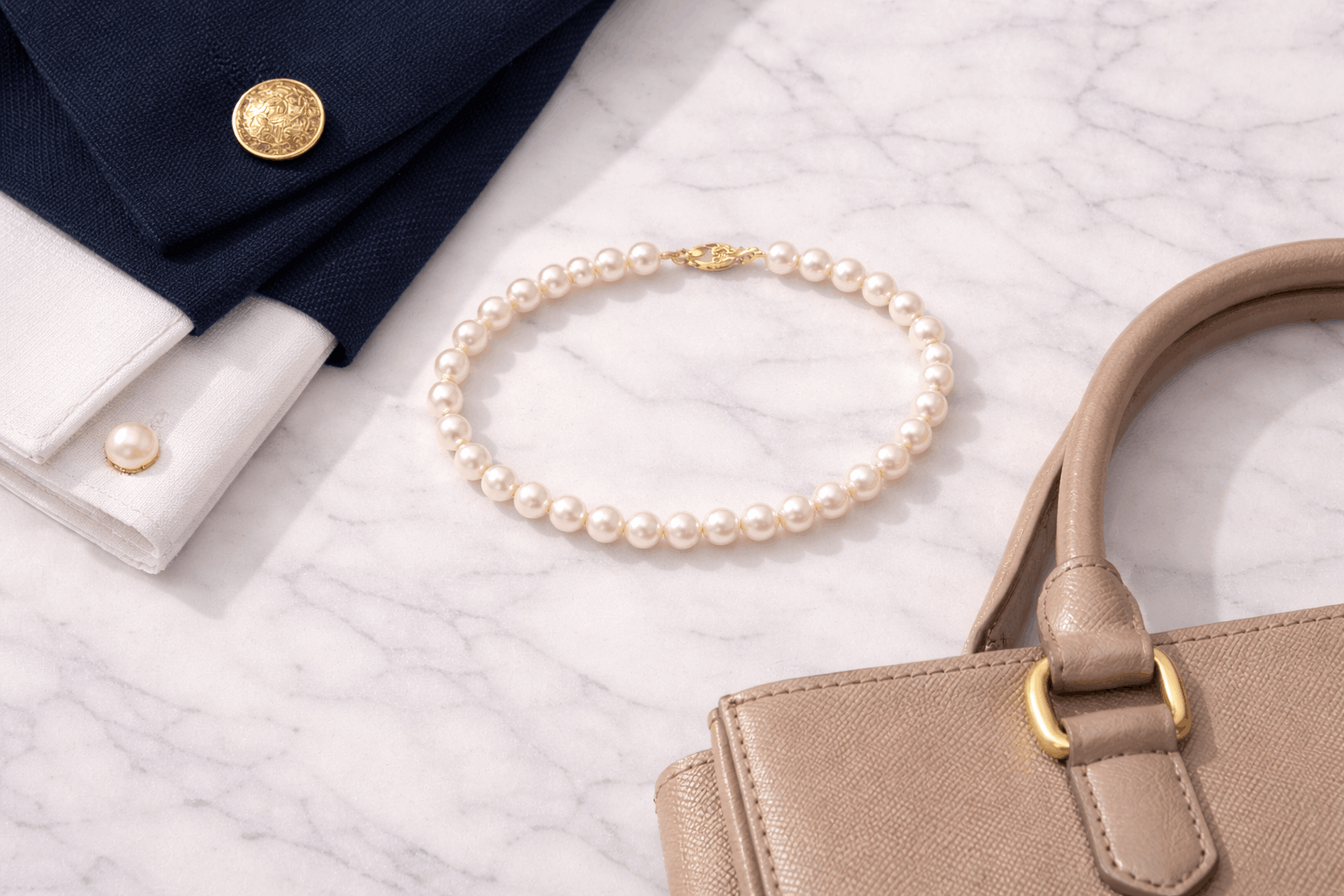 08. Stylen van armbanden met zoetwaterparels