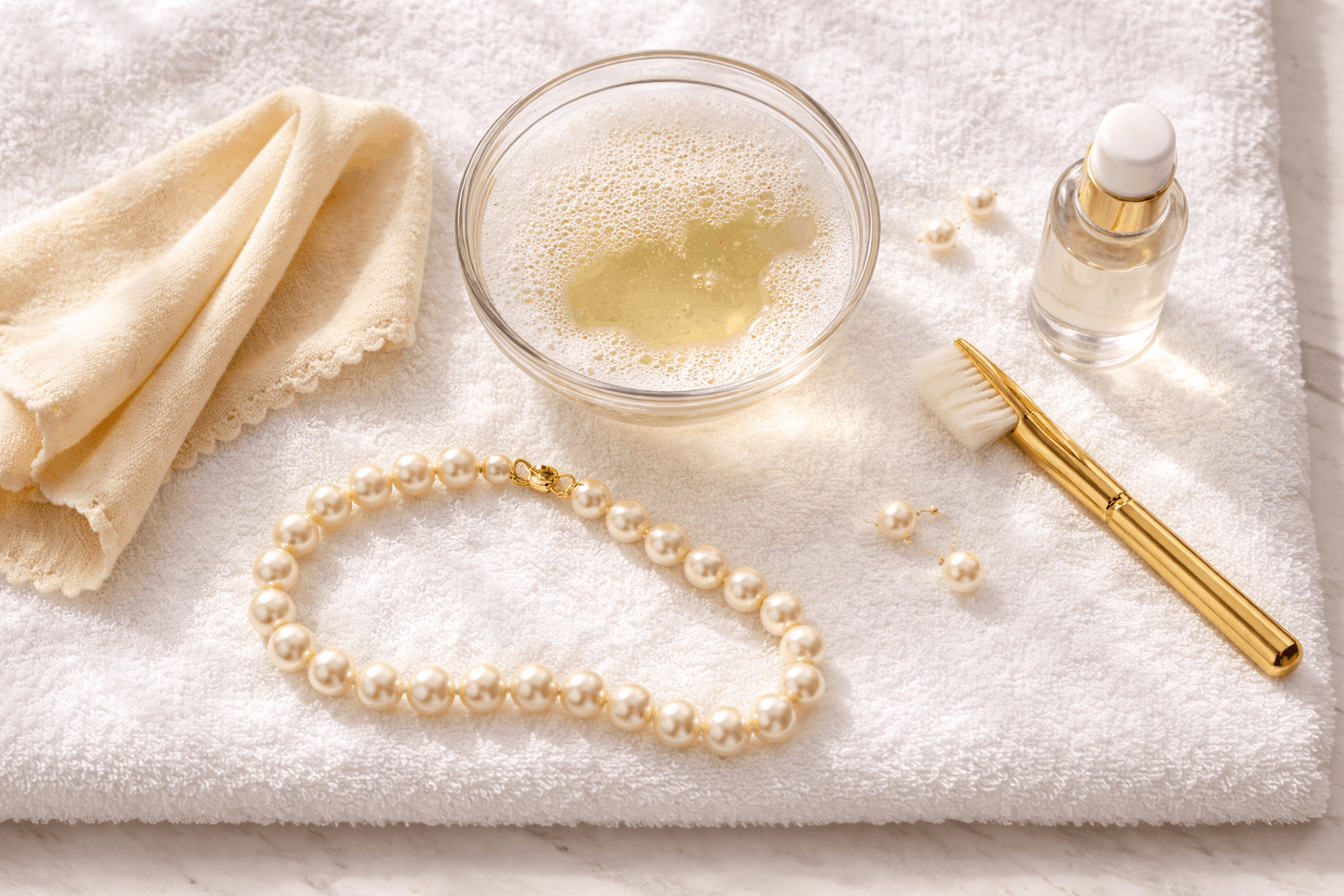 pearlsonly-blog-123-image-3-pearl - Properly Cleaning Pearl Necklaces - Pearls Jewelry - pearlsonly