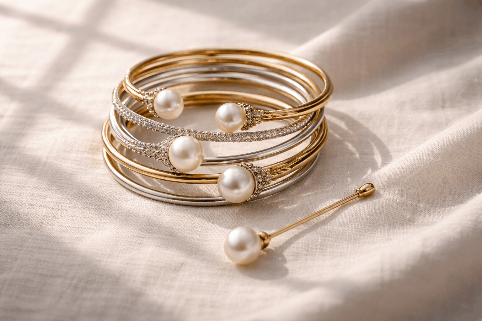 Voorbij de ketting: Parelarmbanden en hijab-spelden