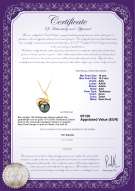 Productcertificaat: SALT-PEND-4164
