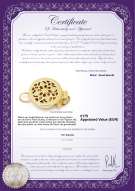 Productcertificaat: Y-Alloy-round-clasp-Siena