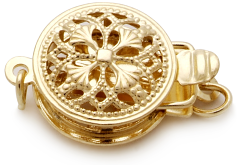 10.4-13.2mm Zuidzee Halsketting in 18 inch Goud