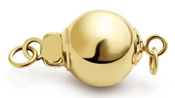 Sluiting in Bal - 14k Geel Goud Sluiting in Bal - 14k Geel Goud