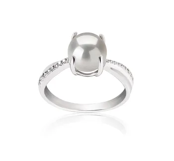 7.5-8mm Zoetwater Ring in Altijd Wit