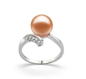 9-10mm Zoetwater Ring in Genade Roze