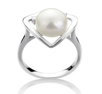 9-10mm Zoetwater Ring in Katie Hart Wit