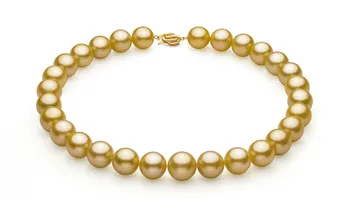 14-15.7mm Zuidzee Halsketting in Goud